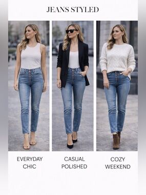 Alice + Olivia Button Fly Skinny Jeans | High Rise | Classic Light Wash Denim